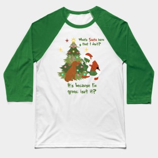 Grinch and Max christmas Baseball T-Shirt